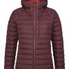 Clothing Rab Insulated Jackets | Rab Womens Infinity Microlight Jacket - Deep Heather Purple