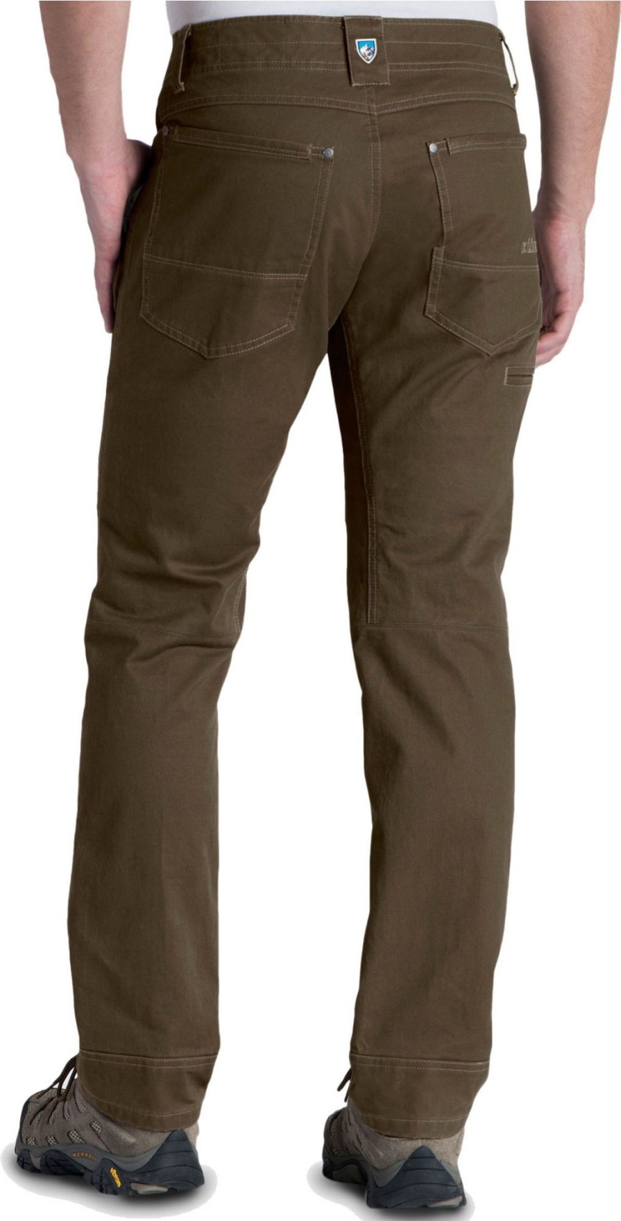 Clothing Kuhl Trousers & Leg Wear | Kuhl Mens Free Rydr Pant - Regular Leg - Dark Khaki Brown