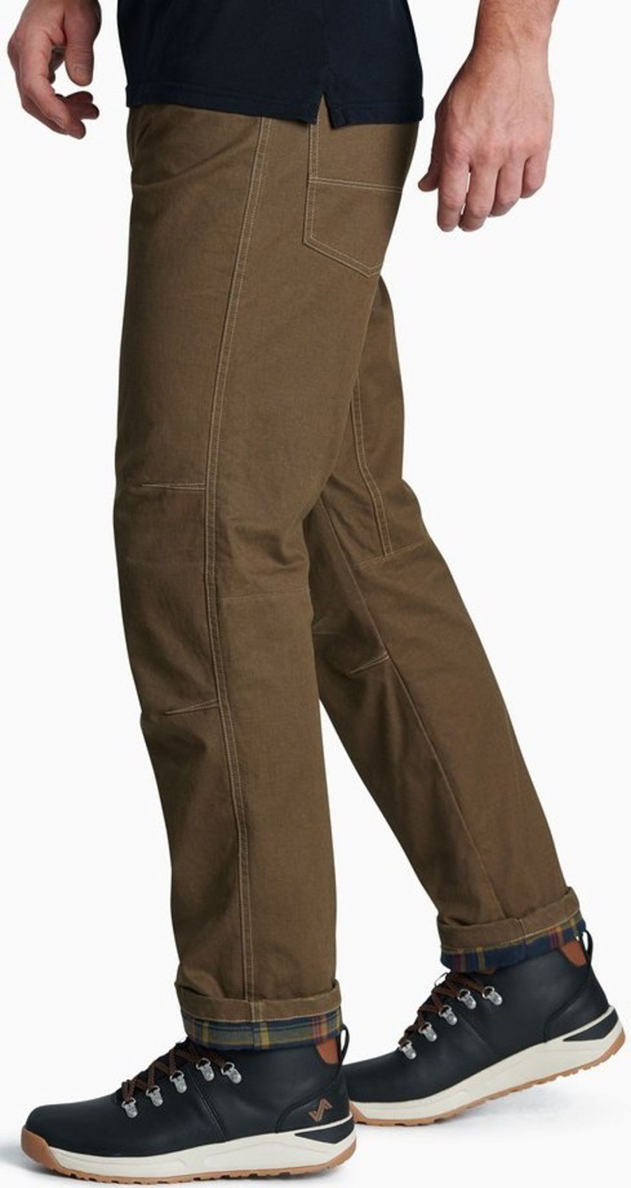 Clothing Kuhl Trousers & Leg Wear | Kuhl Mens Hot Rydr Pant - Short Leg - Dark Khaki Brown