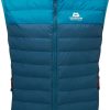 Clothing Mountain Equipment Vests & Gilets | Mountain Equipment Mens Superflux Vest - Majolica-Mykonos Blue