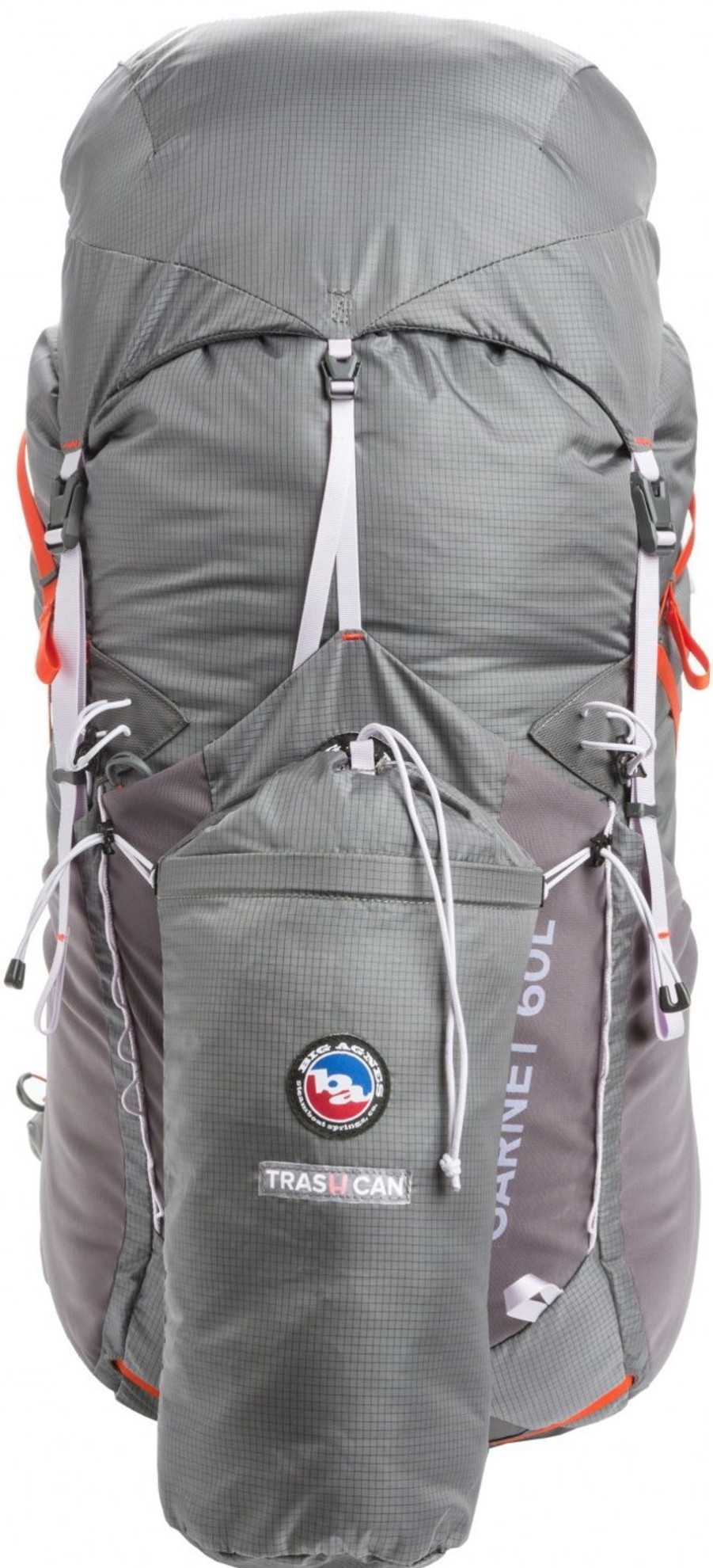 Rucksacks Big Agnes Backpacking Packs | Big Agnes Garnet 60L Rucksack - Shark Grey