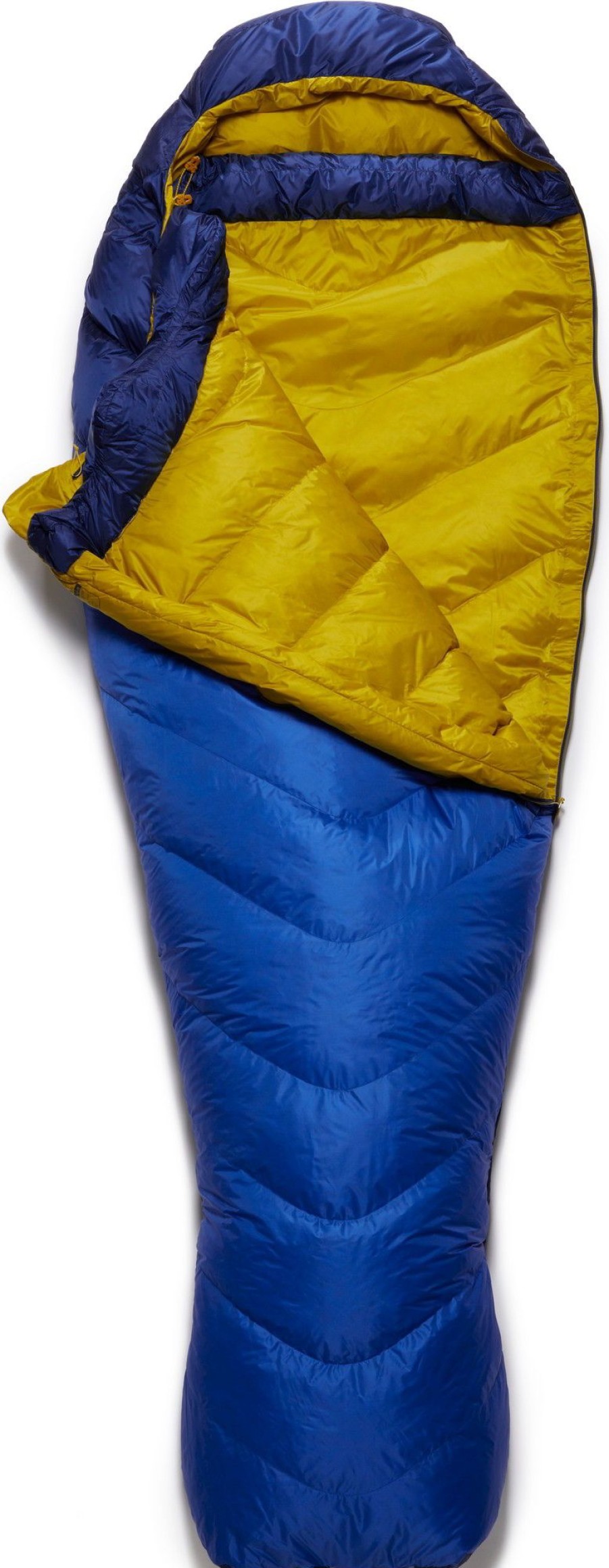 Camping Rab Backpacking & Lightweight Sleeping Bags | Rab Neutrino 400 Sleeping Bag - Long Wide - Nightfall Blue