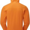 Clothing Montane Fleece & Mid Layer | Montane Mens Protium Hoodie - Flame Orange