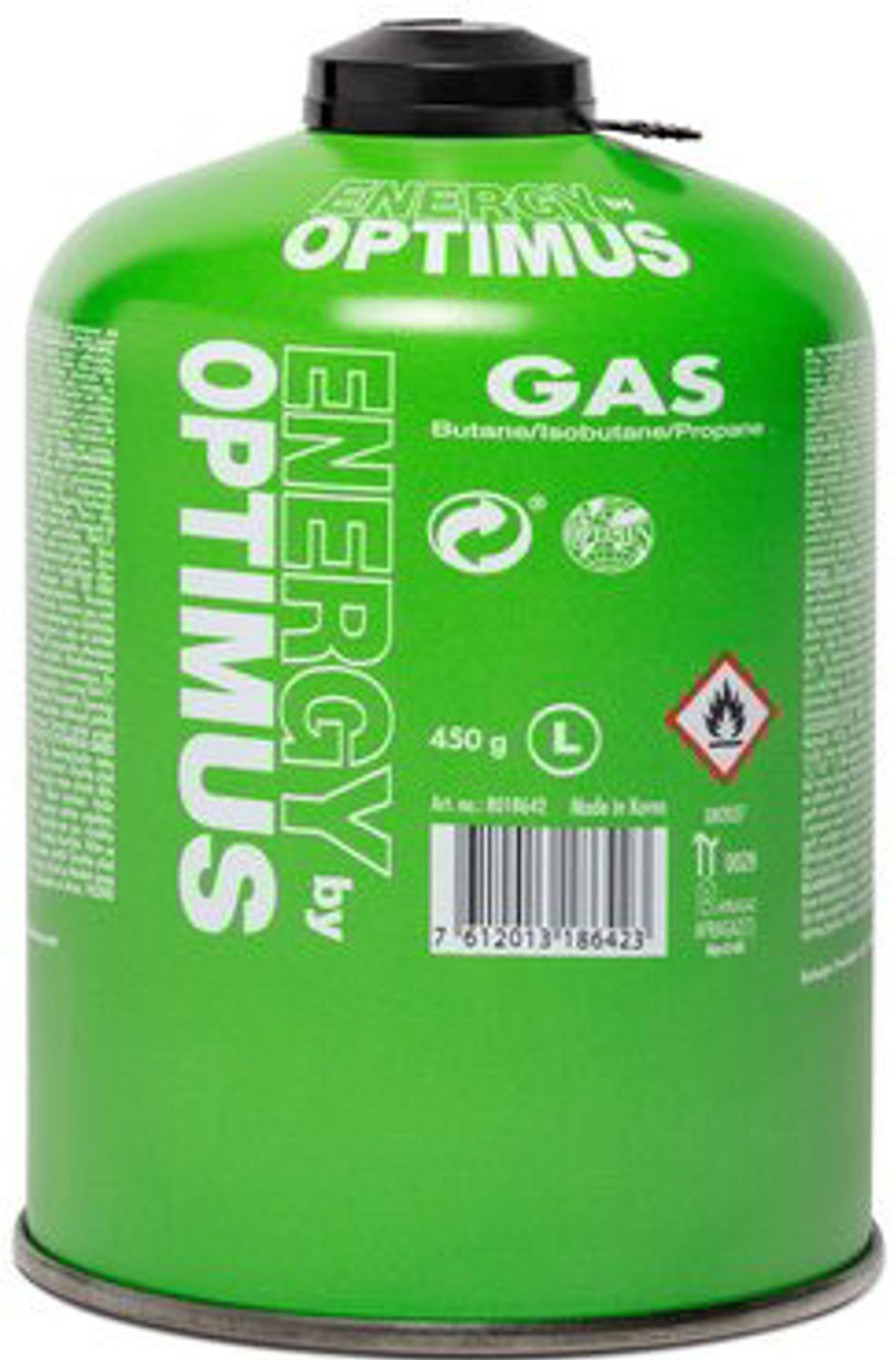 Camping Optimus Stove Accessories | Optimus Gas Canister - 450G Green