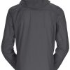 Clothing Rab Windshirts | Rab Mens Vital Hoody - Graphene Black