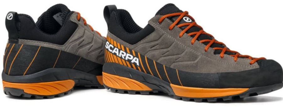 Footwear Scarpa Approach Shoes | Scarpa Mens Mescalito Shoes - Titanium-Mango Grey