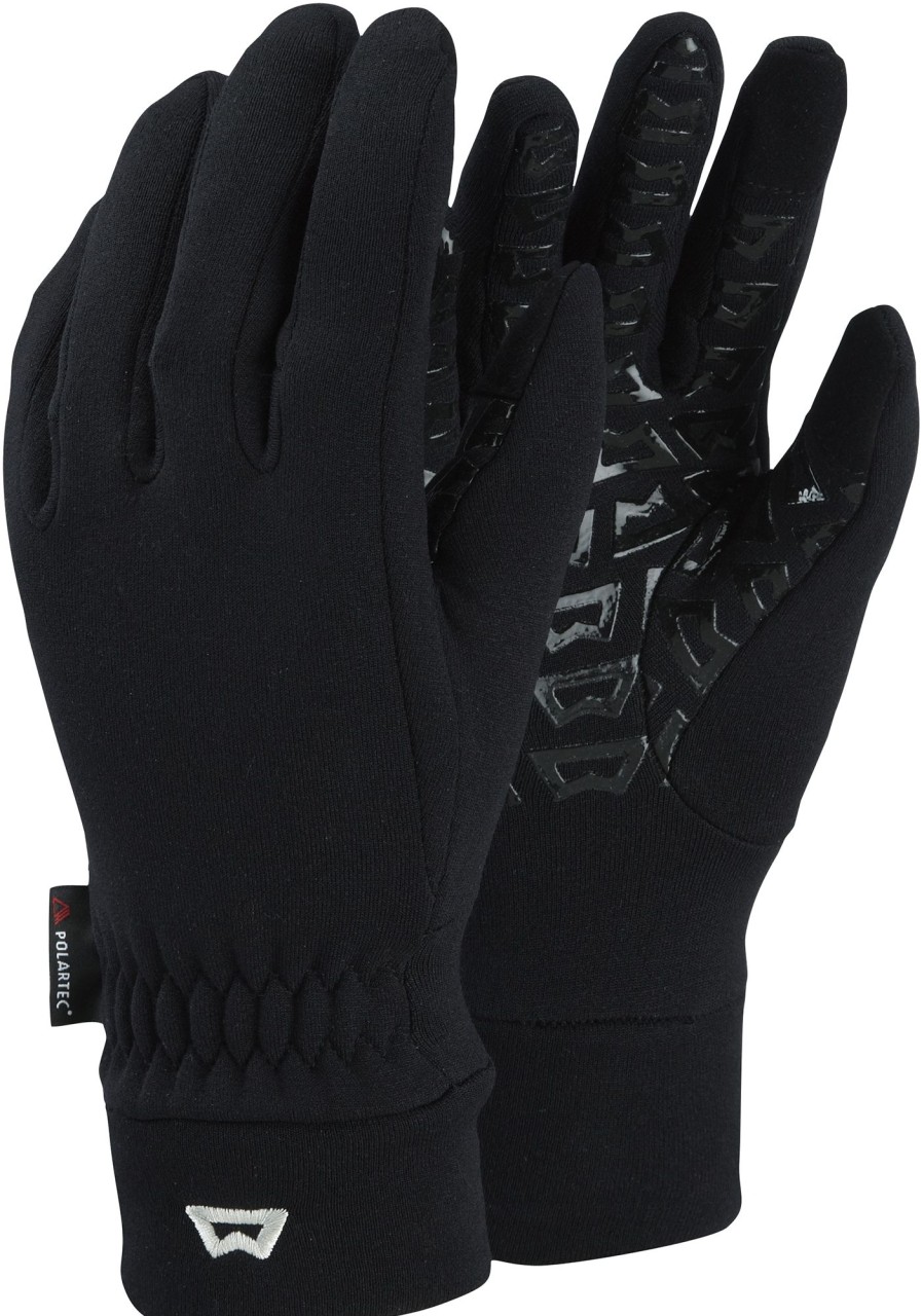 Clothing Mountain Equipment Gloves | Mountain Equipment Womens Touch Screen Grip Glove Black