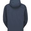 Clothing Rab Waterproof Jackets | Rab Mens Downpour Light Jacket - Tempest Blue