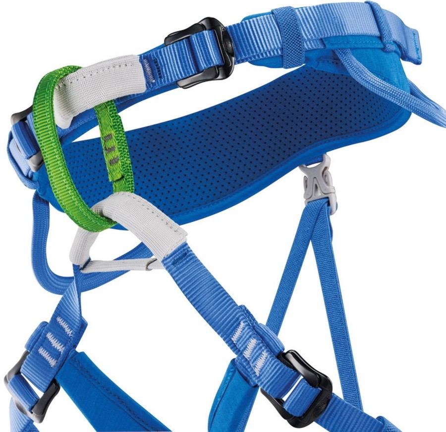 Equipment Petzl Harnesses | Petzl Macchu Child Harness - Blue