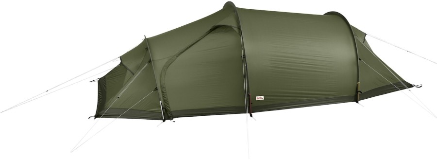 Camping Fjallraven Backpacking & Lightweight Tents | Fjallraven Abisko Shape 3 Tent - Pine Green