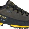 Footwear La Sportiva Approach Shoes | La Sportiva Mens Tx5 Low Gtx Shoes - Carbon-Yellow Grey