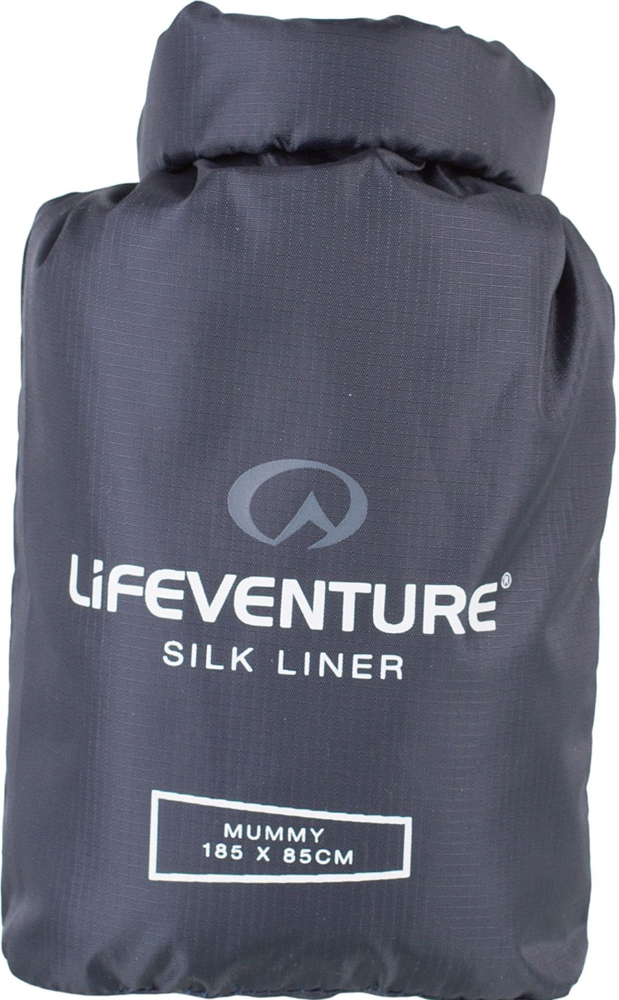 Camping Lifeventure Sleep Accessories | Lifeventure Silk Sleeping Bag Liner - Mummy Grey