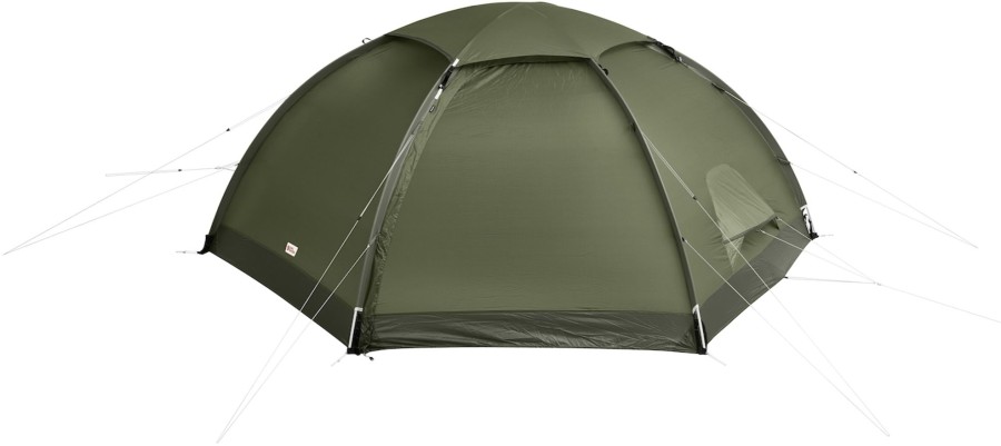 Camping Fjallraven Backpacking & Lightweight Tents | Fjallraven Abisko Dome 2 Tent - Pine Green