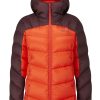 Clothing Rab Insulated Jackets | Rab Womens Neutrino Pro Jacket - Deep Heather-Red Grapefruit Purple