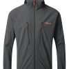 Clothing Rab Softshell Jackets | Rab Mens Borealis Jacket - Graphene Grey