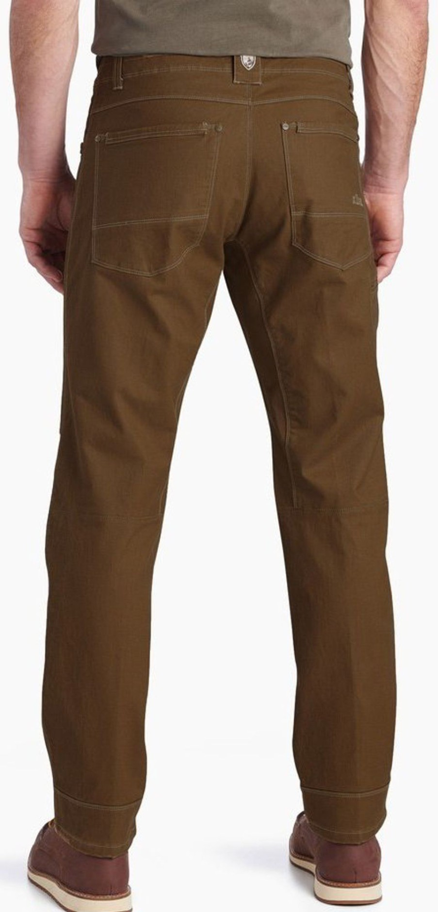 Clothing Kuhl Trousers & Leg Wear | Kuhl Mens Rydr Pant - Regular Leg - Dark Khaki Brown