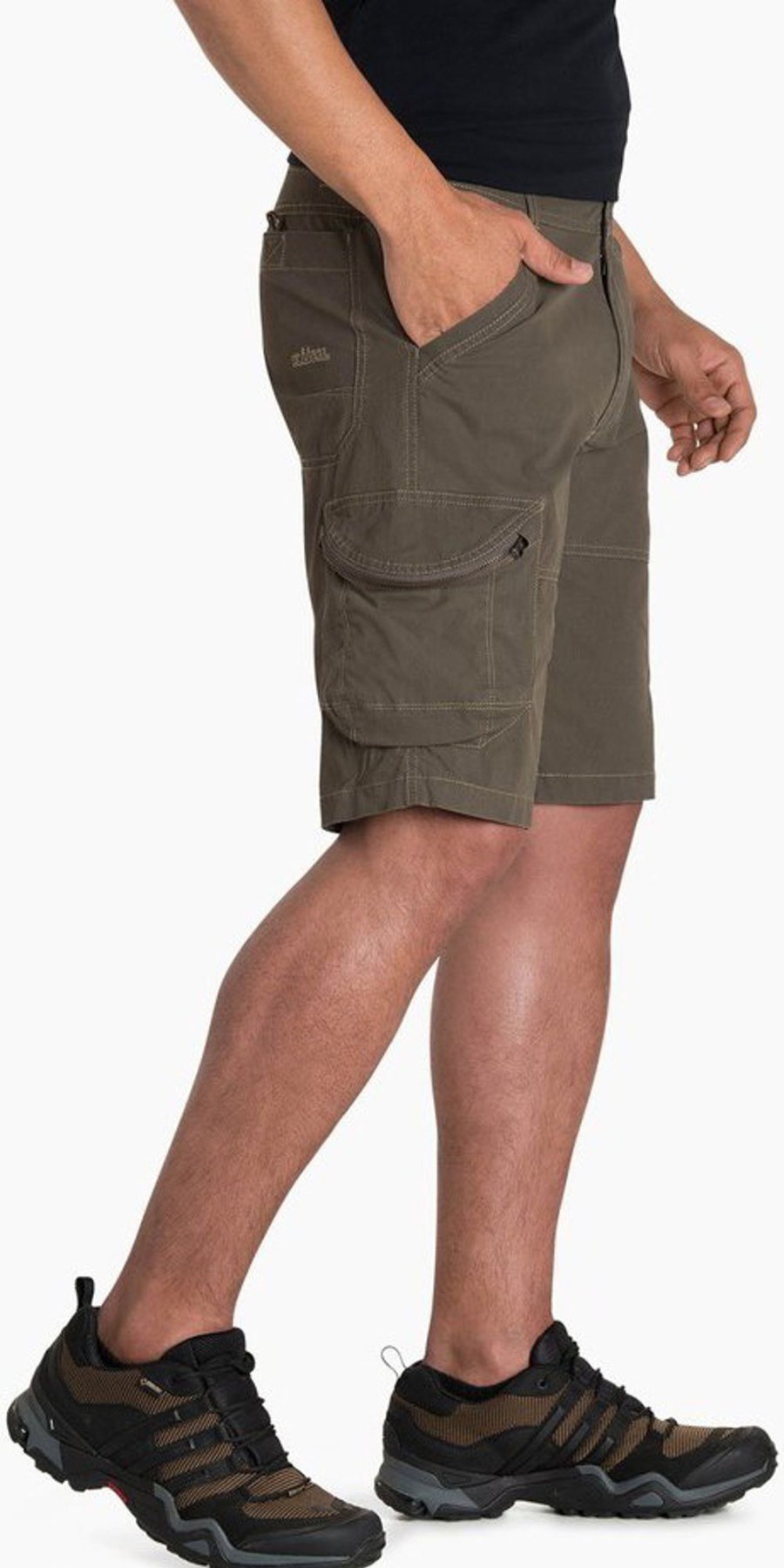 Clothing Kuhl Shorts | Kuhl Mens Ambush Cargo Shorts - Gun Metal Grey