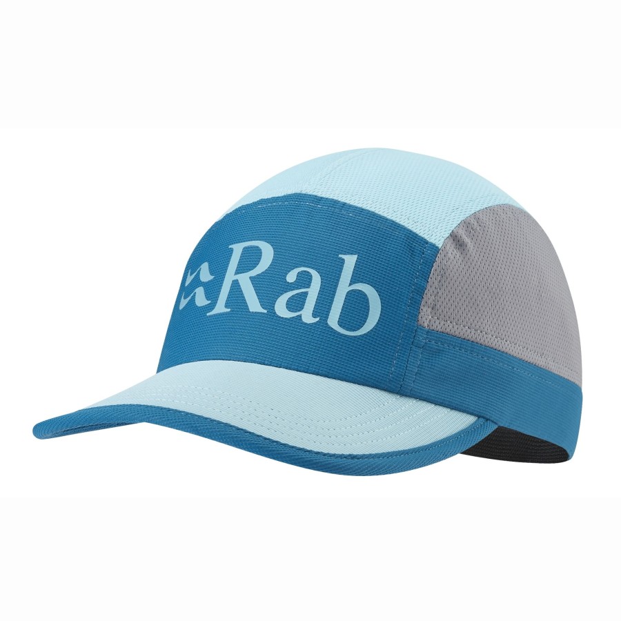 Clothing Rab Hats | Rab Momentum 5 Panel Cap - Ultramarine-Meltwater Blue