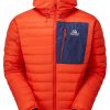 Clothing Mountain Equipment Insulated Jackets | Mountain Equipment Mens Baltoro Jacket - Magma-Medieval Red