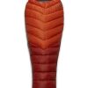 Camping Rab Backpacking & Lightweight Sleeping Bags | Rab Alpine 200 Sleeping Bag - Right-Hand Zip - Firecracker Red