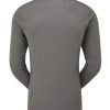 Clothing Rab T Shirts & Base Layers | Rab Mens Ridgeline Ls Tee - Graphene Grey