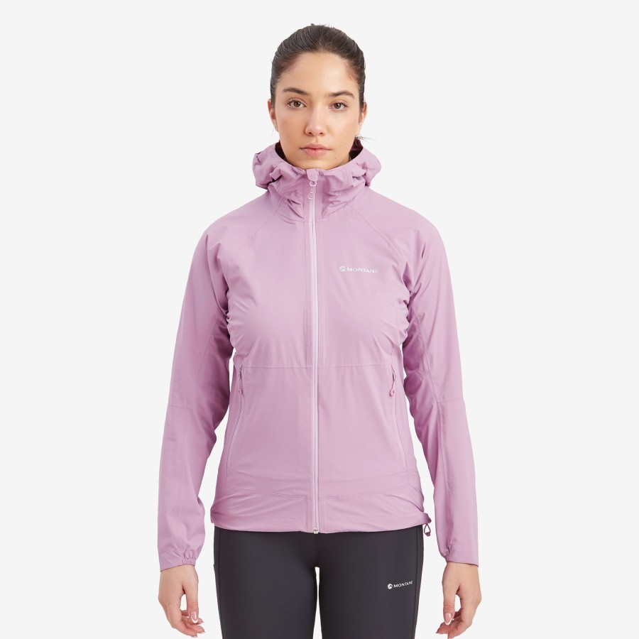 Clothing Montane Waterproof Jackets | Montane Womens Minimus Lite Jacket - Allium Pink