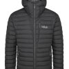 Clothing Rab Insulated Jackets | Rab Mens Infinity Microlight Jacket Black