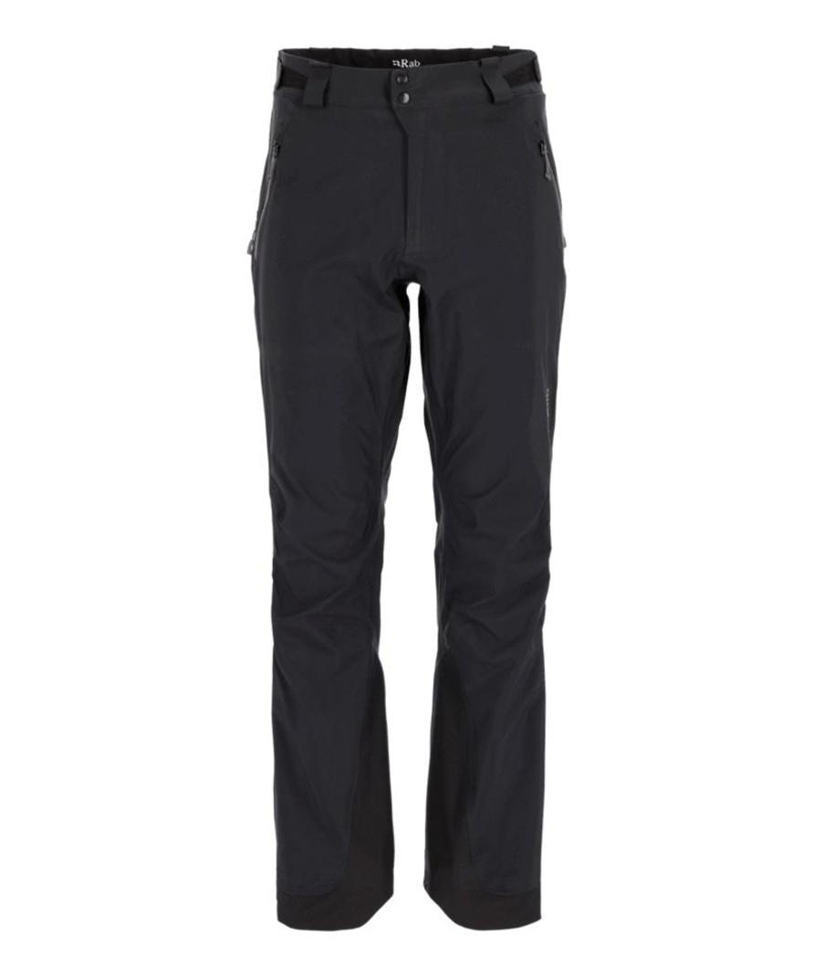 Clothing Rab Waterproof Trousers | Rab Mens Latok Gtx Pants Black