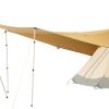 Camping Tentipi Extensions & Canopies | Tentipi Canopy Comfort Cp - 7/9 Brown