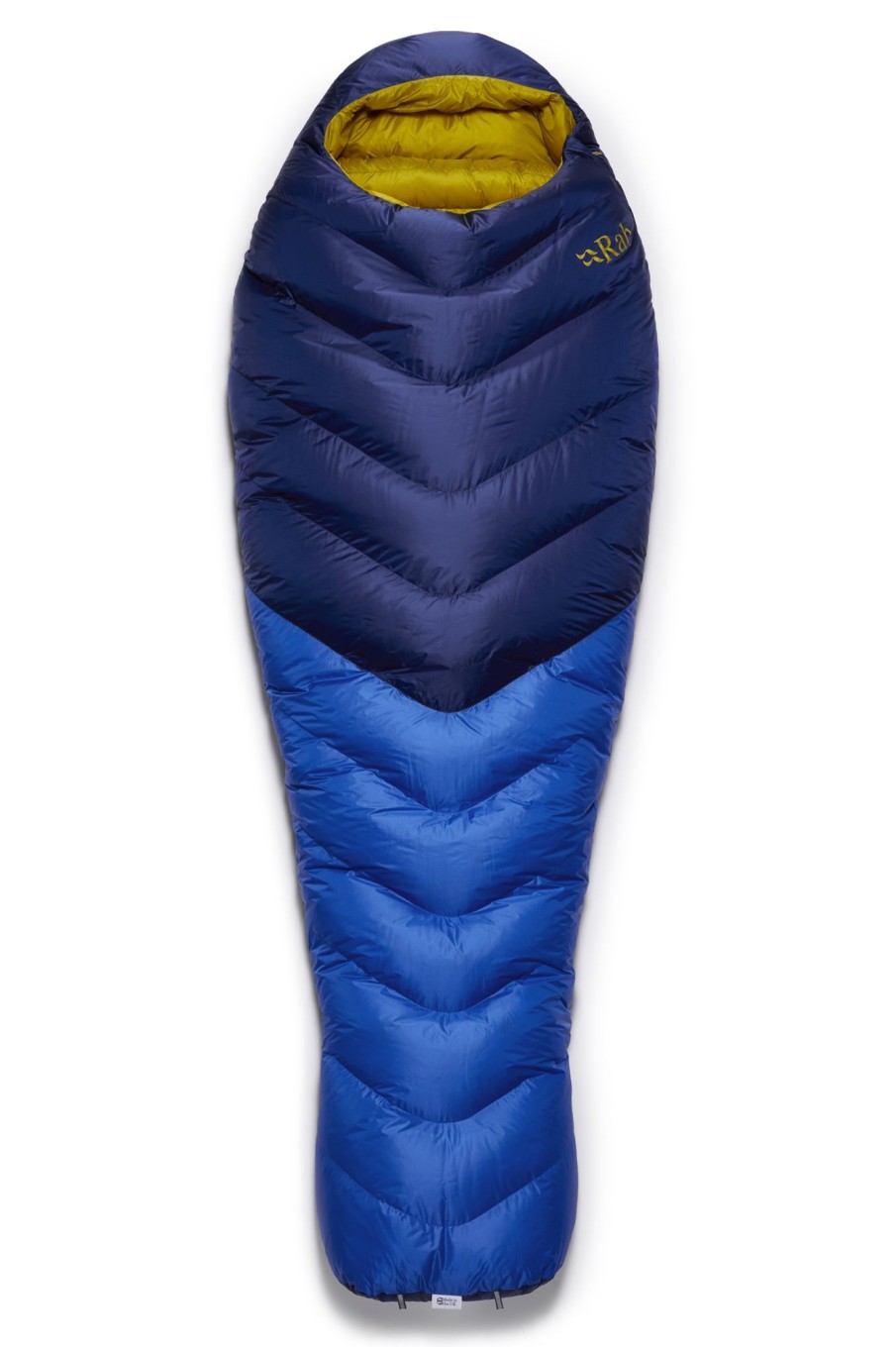 Camping Rab Backpacking & Lightweight Sleeping Bags | Rab Neutrino 600 Sleeping Bag - Regular - Right-Hand Zip - Nightfall Blue