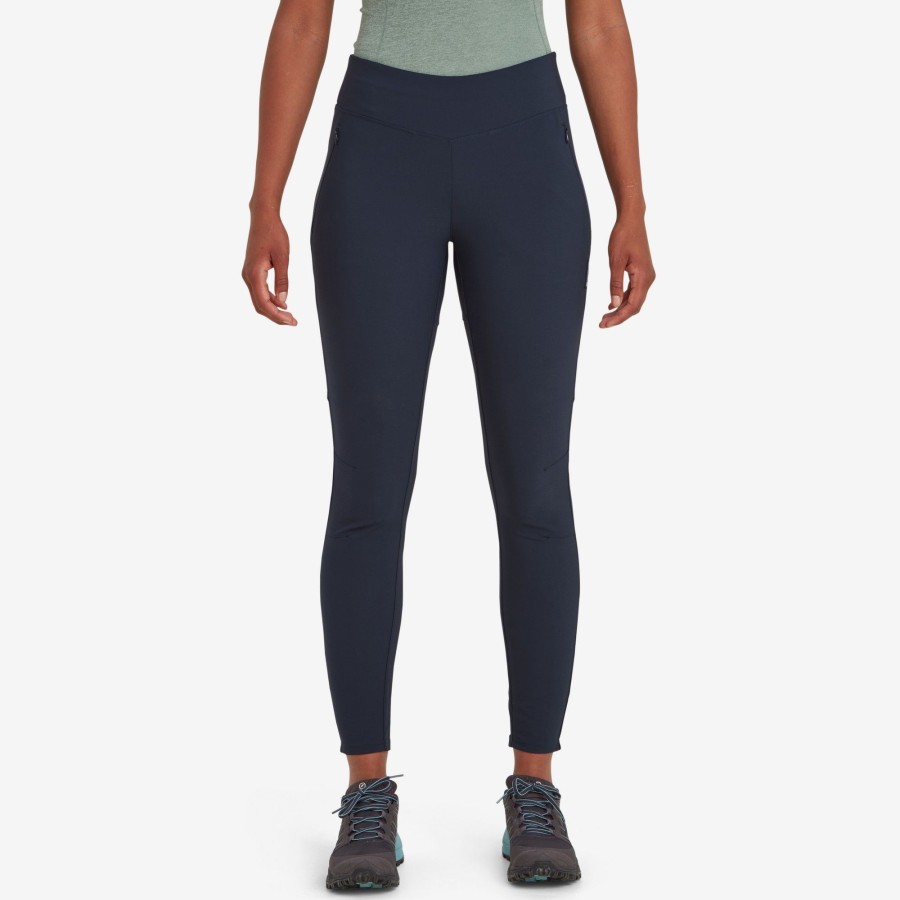 Clothing Montane Trousers & Leggings | Montane Womens Ineo Pants - Regular Leg - Eclipse Blue