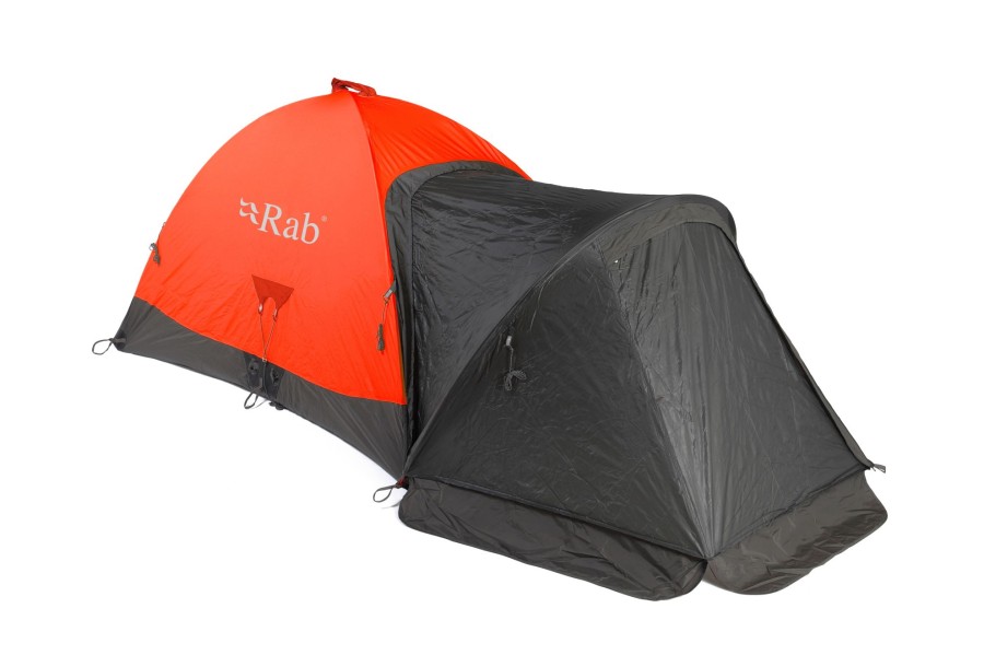 Camping Rab Extensions & Canopies | Rab Latok Mountain 2 Vestibule - Dark Shark Black