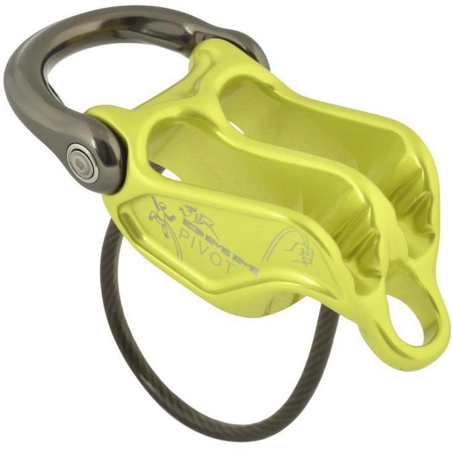 Equipment DMM Belay & Protection | Dmm Pivot Belay Device - Lime Green