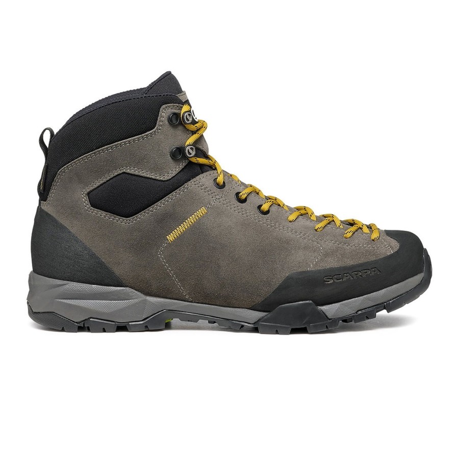 Footwear Scarpa Mid Height Boots | Scarpa Mens Mojito Hike Gtx Boots - Titanium-Mustard Grey