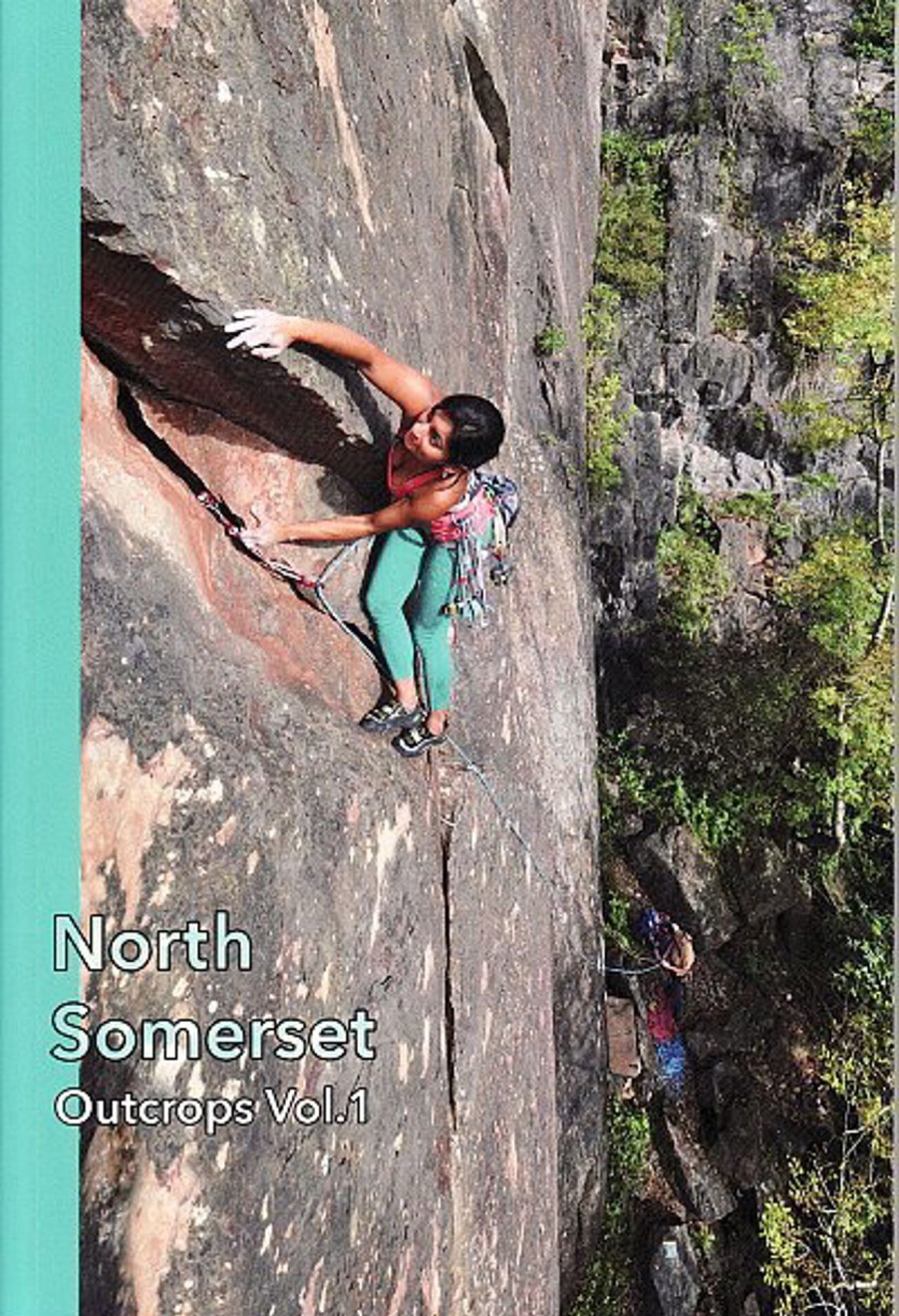 Equipment Great Western Rock Maps And Books | North Somerset Outcrops Climbing Guide - Vol 1 Black