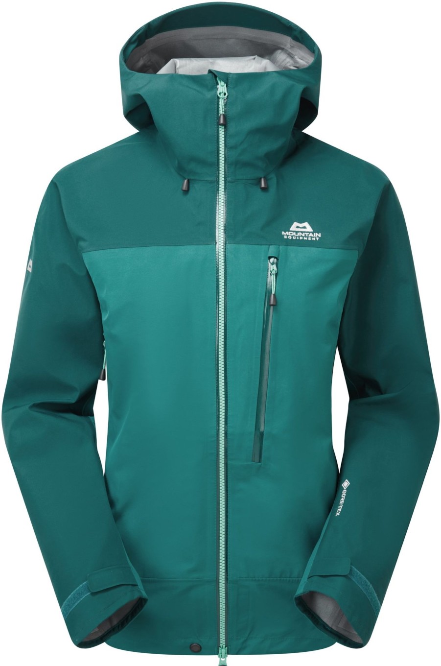 Clothing Mountain Equipment Waterproof Jackets | Mountain Equipment Womens Makalu Jacket - Spruce-Deep Teal Green