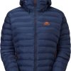 Clothing Mountain Equipment Insulated Jackets | Mountain Equipment Womens Superflux Jacket - Dusk Blue