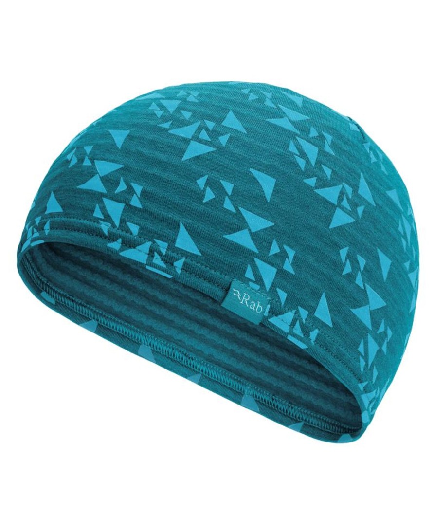 Clothing Rab Hats | Rab Filament Print Beanie - Marina Blue