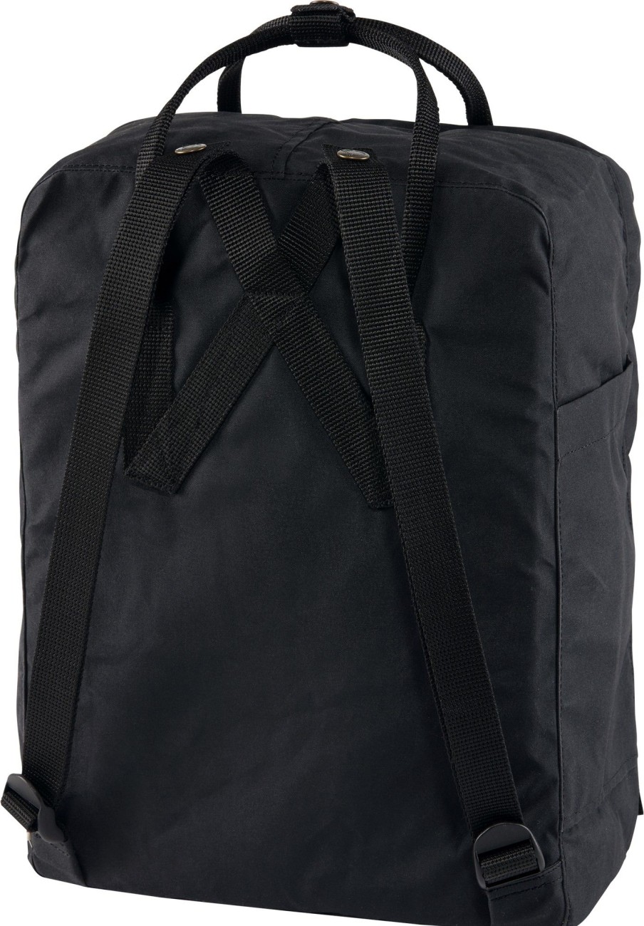 Rucksacks Fjallraven Day Packs | Fjallraven Kanken Backpack Black