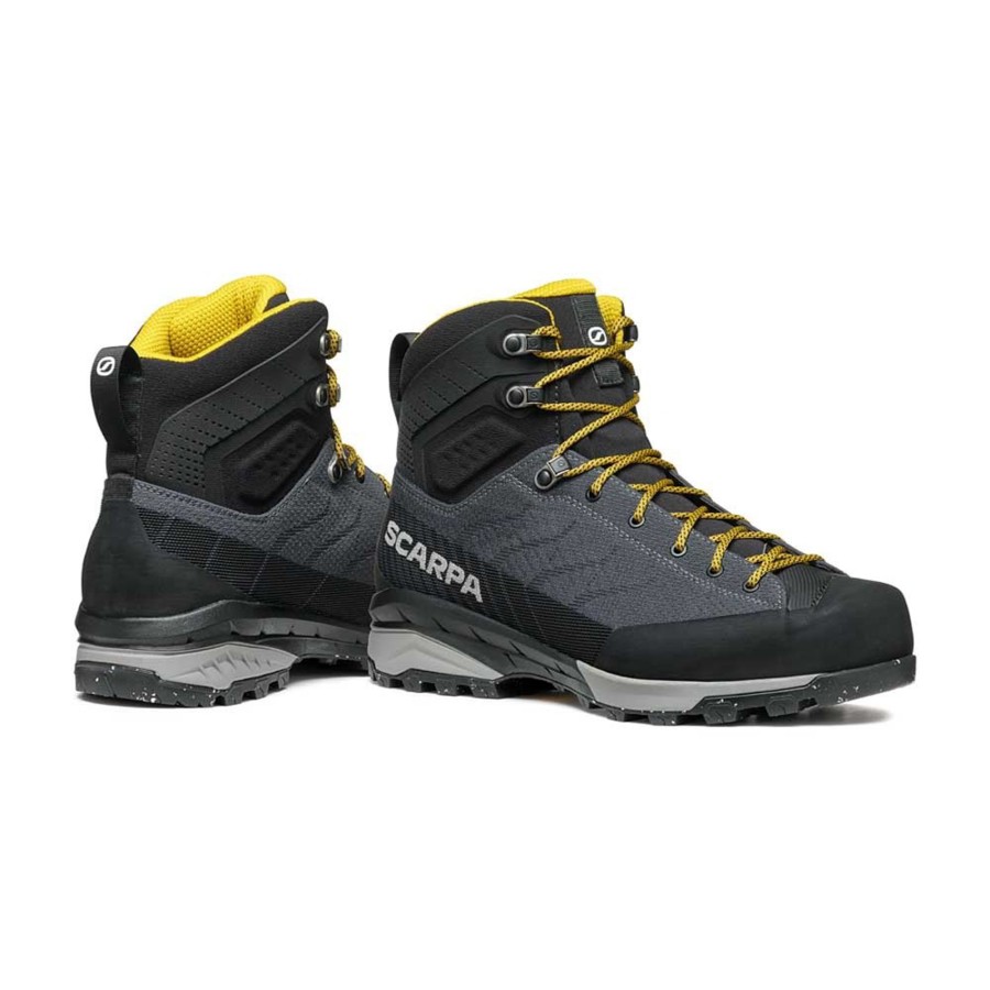 Footwear Scarpa Walking Boots | Scarpa Mens Mescalito Trk Planet Gtx Boots - Gray-Curry Grey