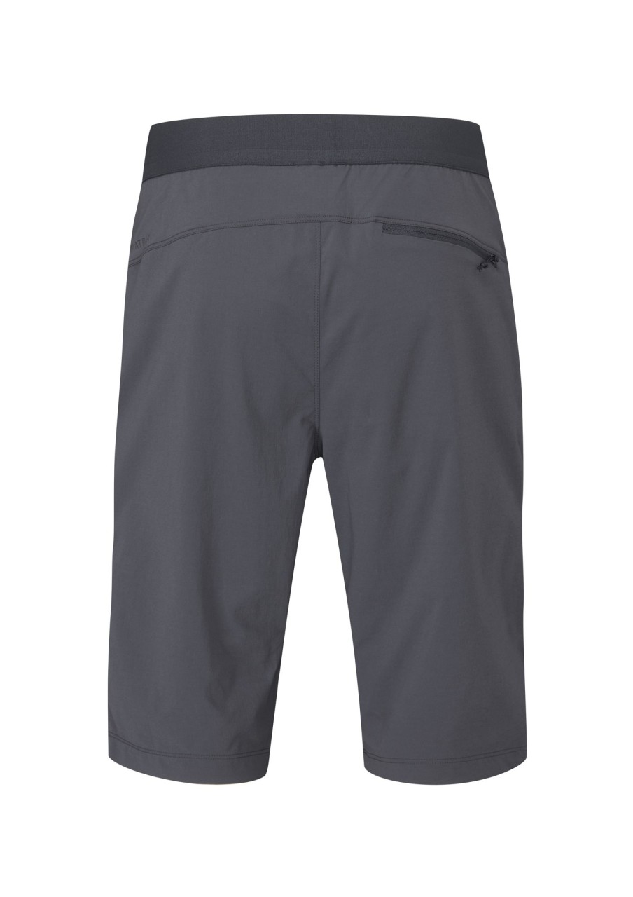 Clothing Rab Shorts | Rab Mens Ascendor Light Shorts - Beluga Grey