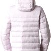 Clothing The North Face Insulated Jackets | The North Face Womens Aconcagua Hoodie - Lavender Fog White