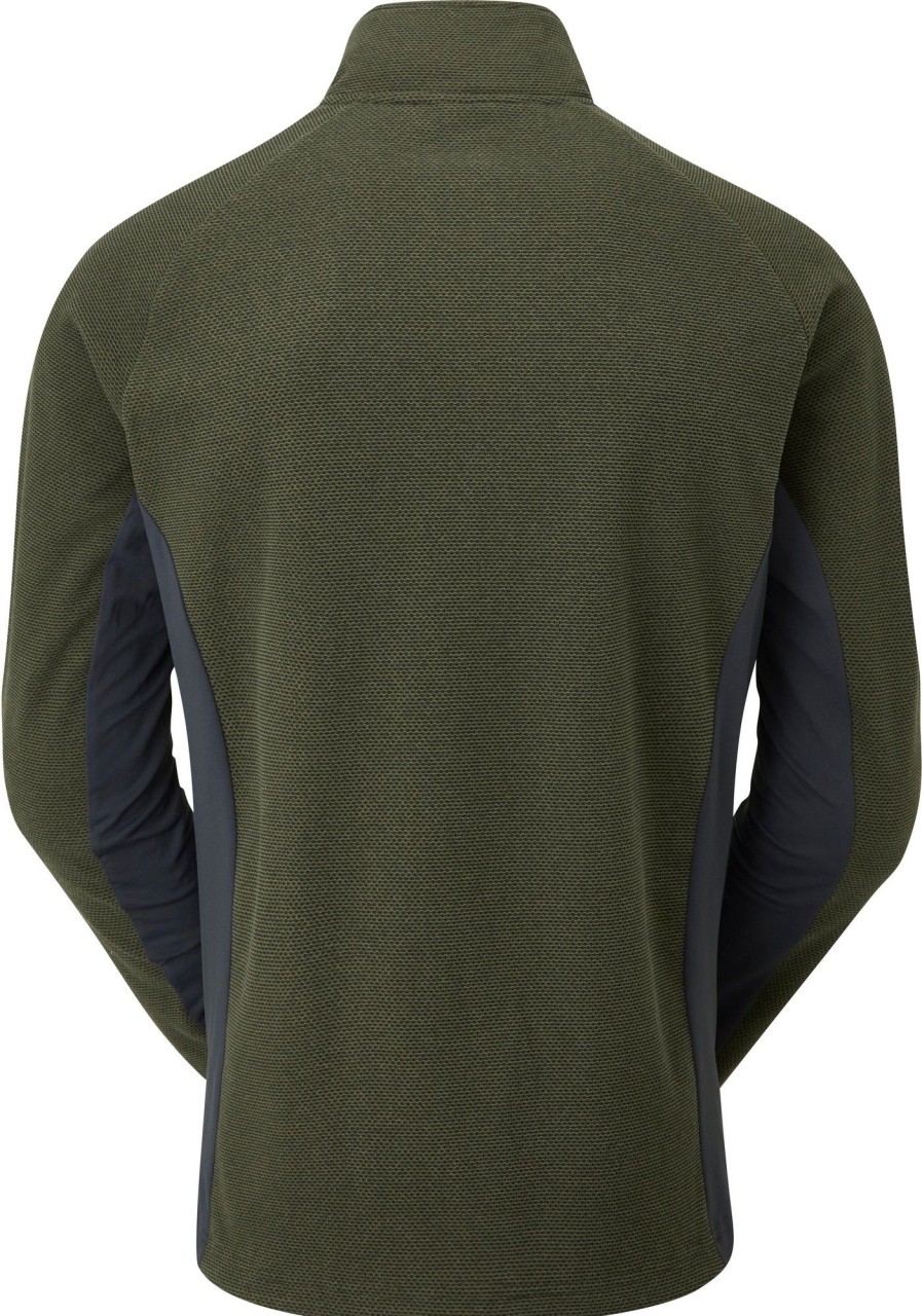 Clothing Rab Fleece & Mid Layer | Rab Mens Capacitor Pull-On - Army Green