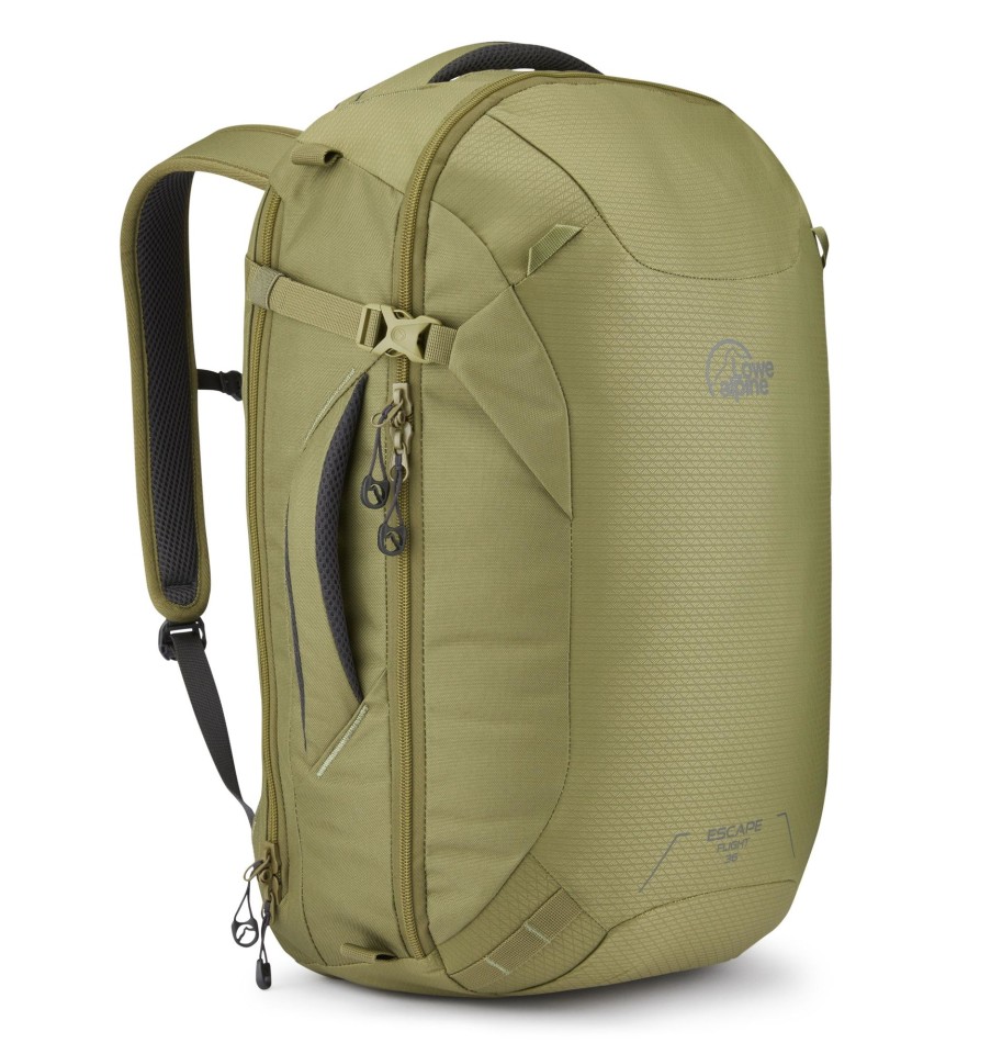 Rucksacks Lowe Alpine Luggage & Carry-On | Lowe Alpine Escape Flight 36 Rucksack - Chlorite Green