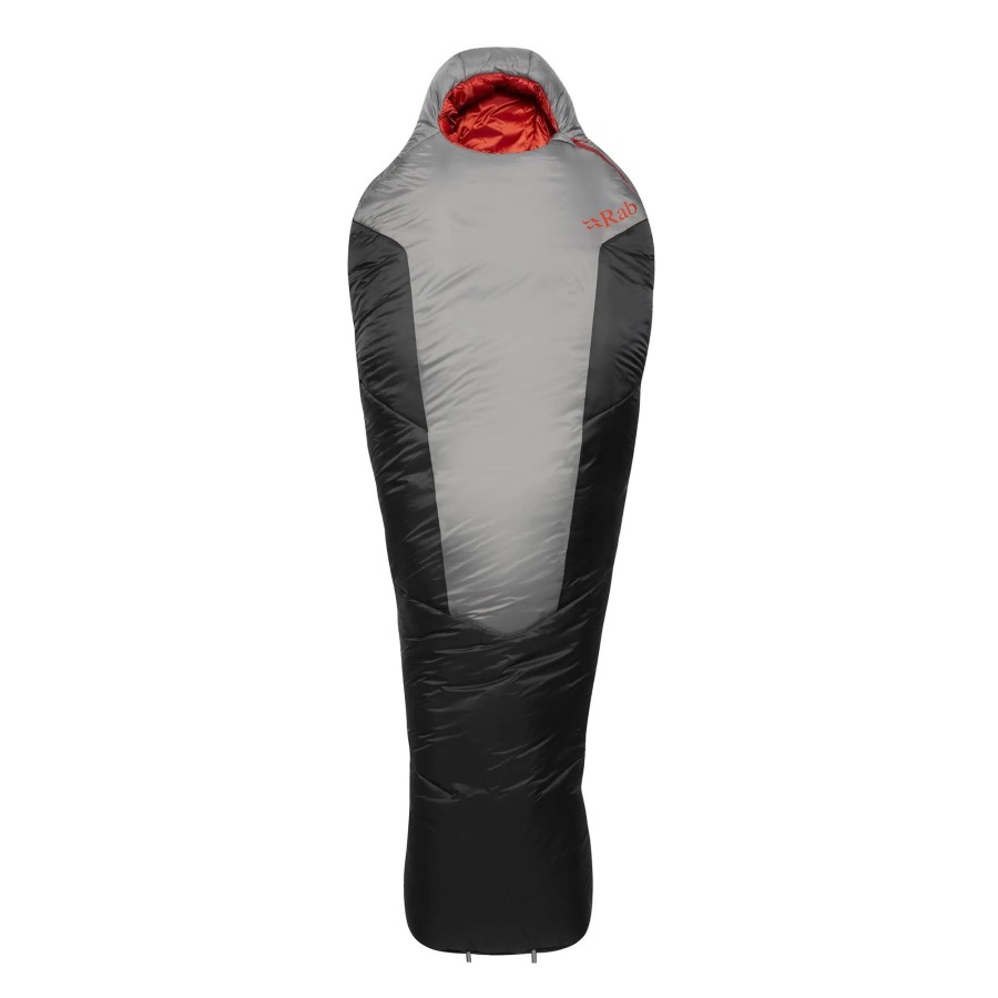 Camping Rab Backpacking & Lightweight Sleeping Bags | Rab Solar Ultra 3 Sleeping Bag - Long Length - Granite Grey