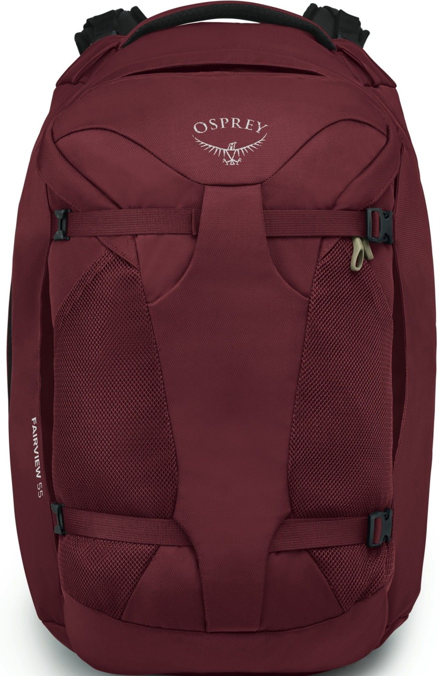 Rucksacks Osprey Luggage & Carry-On | Osprey Womens Fairview 55 Travel Pack - Zircon Red