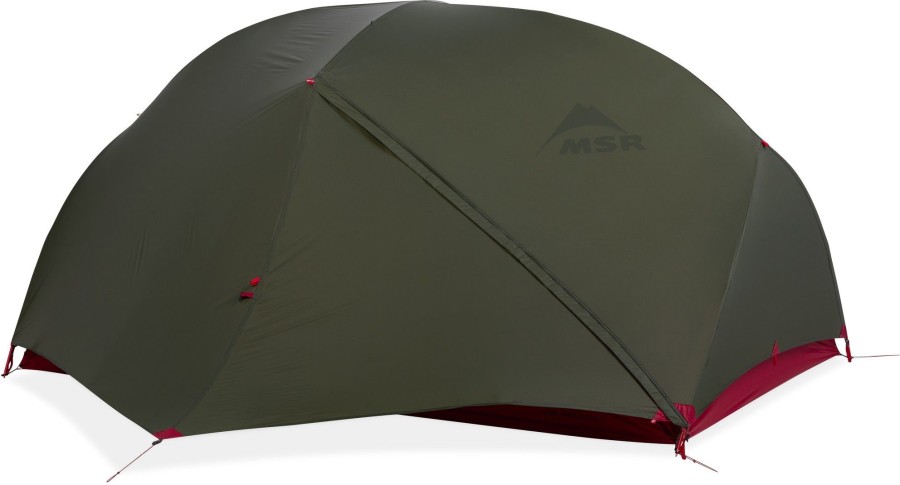 Camping MSR Backpacking & Lightweight Tents | Msr Hubba Hubba Bikepack 2 Tent Green