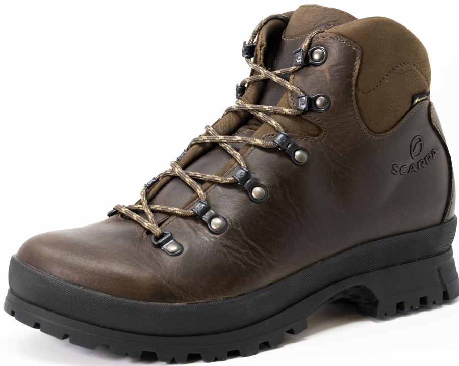 Footwear Scarpa Walking Boots | Scarpa Mens Ranger Activ Gtx Boots - Ebony Brown