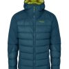 Clothing Rab Insulated Jackets | Rab Mens Infinity Alpine Jacket - Orion Blue