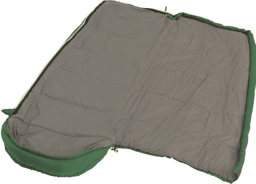 Camping Outwell Family & Leisure Sleeping Bags | Outwell Campion Junior Sleeping Bag Green